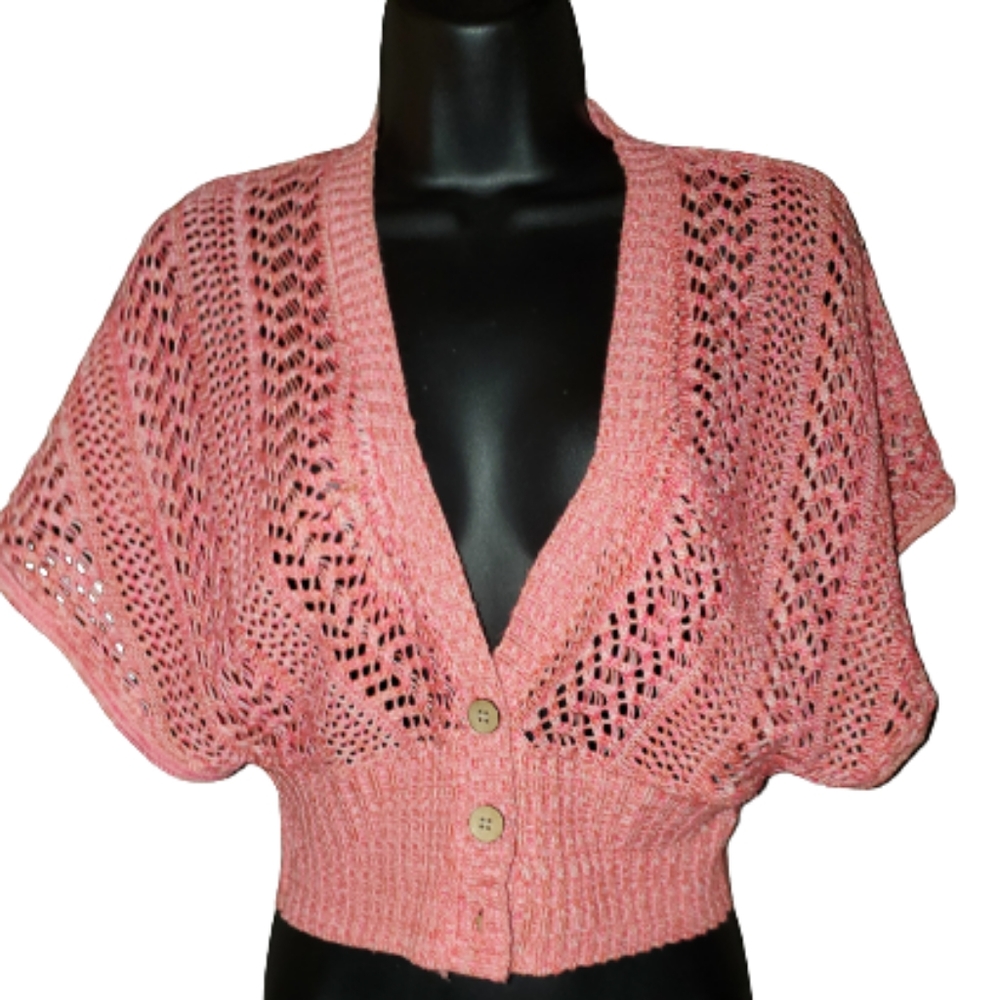 Bongo crochet cropped sweater